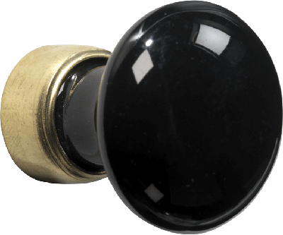 Meubelkn.pors.Pad.35mm MGO/zwart