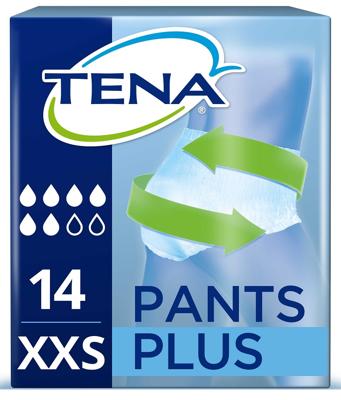 Tena Proskin Pants Plus Xxs 14