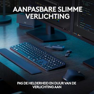 Logitech MX Keys S Advanced Wireless Illuminated Keyboard toetsenbord - thumbnail