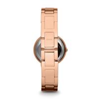 Fossil ES3284 Horloge Virginia staal rosekleurig 30 mm - thumbnail