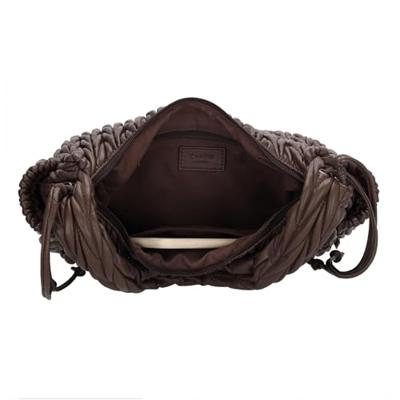 Charm london west end schoudertas-Dark Brown
