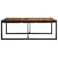 Salontafel 100x100x35 cm massief acaciahout - thumbnail