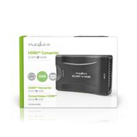 Nedis HDMI-Converter Scart Female - HDMI Input 1080p 1.2 Gbps ABS Zwart - thumbnail