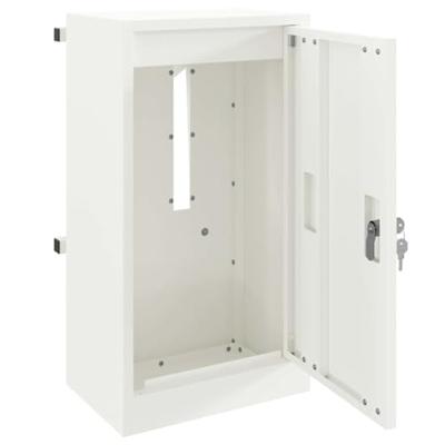 Brievenbus Wit 30 x 23 x 55 cm Staal Brievenbus Wit 30 x 23 x 55 cm Staal