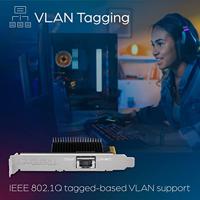 TRENDnet TEG-10GECTX 10 Gigabit PCIe netwerkadapter - thumbnail