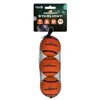 Dog comets Starlight Tennisbal M Oranje 3st - thumbnail