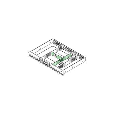 Promat/Tecwerk Indelingsmateriaal voor schuiflade | 4-delig | uitbreidingsset 1 | Vakken - 4000871069 Promat/Tecwerk Indelingsmateriaal voor schuiflade | 4-delig | uitbreidingsset 1 | Vakken - 4000871069