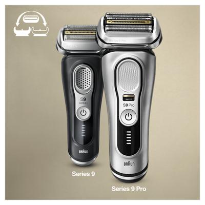 Braun Cassette series 9 pr 94M Scheerhoofden Zilver - thumbnail