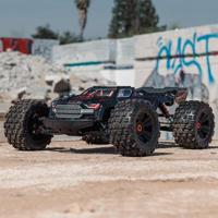 Arrma 1/5 Kraton 4x4 8S BLX EXB Brushless Stunt Truck RTR - Zwart - thumbnail