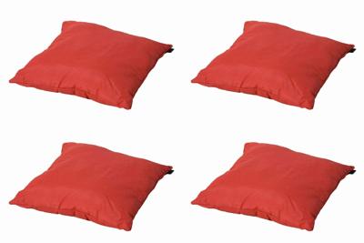 Kussen 60x60 baksteenrood piping Panama baksteenrood (4 stuks) Madison - Madison Kussen 60x60 baksteenrood piping Panama baksteenrood (4 stuks) Madison - Madison