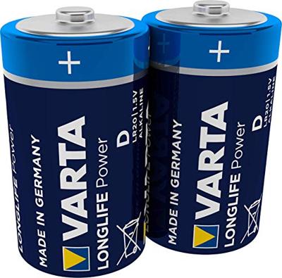 Batterij D 2X Varta Alkaline Longlife Power