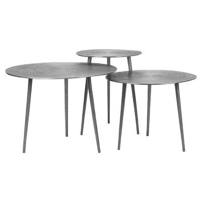 LABEL51 Salontafel Set Nobby - Antiek goud - Metaal - 60 cm