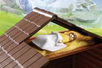 Heidi - Peter met grootmoeder bij de geitenstal - thumbnail