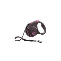 Flexi rollijn black design tape roze - thumbnail