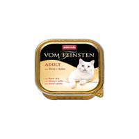 ANIMONDA Vom Feinsten Adult Beef with chicken - nat kattenvoer - 100g - thumbnail
