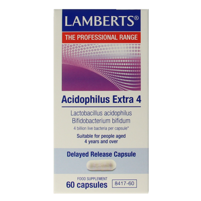 Lamberts Acidophilus Extra 4 60 Capsules Lamberts Acidophilus Extra 4 60 Capsules