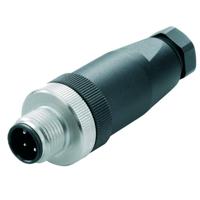 Weidmüller 9457550000 Sensor/actuator connector, niet geassembleerd M12 Aantal polen (sensoren): 4 Stekker, recht 1 stuk(s) - thumbnail