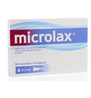 Microlax Klysma flacon 5ml 4 Stuks - thumbnail