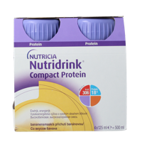 Nutricia Compact protein banaan 125 gram 4 Stuks - thumbnail