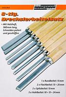 Brüder Mannesmann Houtdraaibeitelset 8 dlg (Hobby) - 691-8 - thumbnail