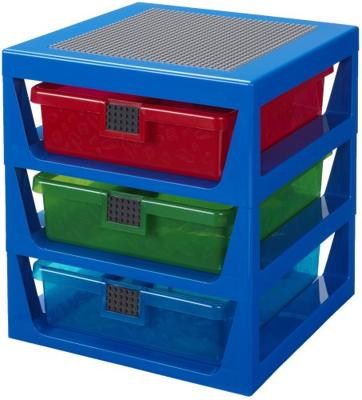 Room Copenhagen LEGO Iconic 3-Drawer Rack opbergdoos