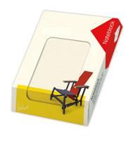 Memo blocnote: Rood blauwe stoel, Gerrit Rietveld, Rietveld Schröderhuis - thumbnail