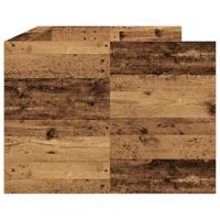 Dagbedframe met lades Oud hout 90 x 200 cm Bewerkt hout - thumbnail