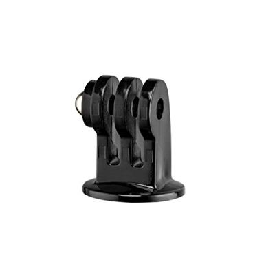 Manfrotto MKPIXIEX-BK Pixi Treppiedi da Tavolo con Staffa ed Attacco per GoPro, Nero