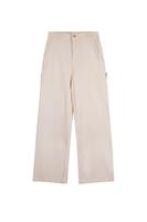 NoBell zomer broek meisjes - ivoor wit - cargo, twill - Suca - thumbnail