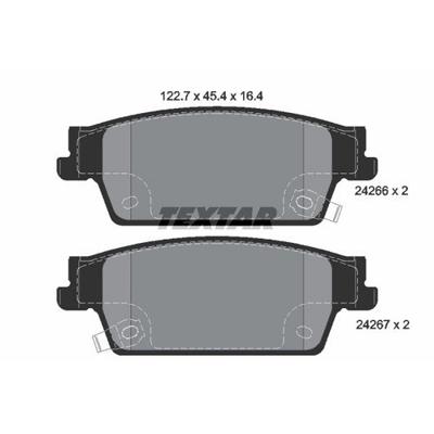 Remblokken set 2426601