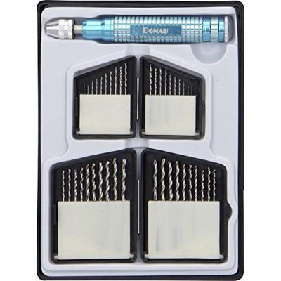 Donau Elektronik HSS250 HSS Metaal-spiraalboorset 0.3 mm, 0.4 mm, 0.5 mm, 0.6 mm, 0.8 mm, 0.9 mm, 1 mm, 1.1 mm, 1.2 mm, 1.3 mm, 1.4 mm, 1.5 mm, 1.6 mm, 1.8 mm,