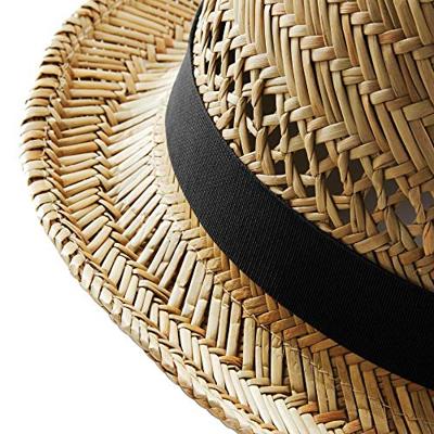 Beechfield CB730 Straw Summer Trilby - Natural - S/M