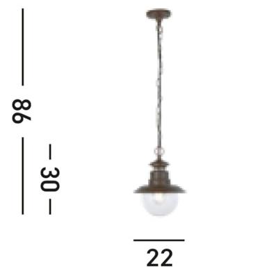 Searchlight Veranda hanglampStation - 7653RU