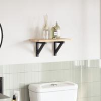 Tafelblad rechthoekig 60x20x2 cm massief acaciahout - thumbnail