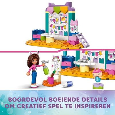 LEGO gabby&apos;s poppenhuis 10795 knutselen met babykitty - thumbnail