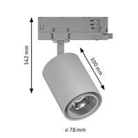 Paulmann Kratos 96564 LED-railspot ProRail3 9 W LED Zilver - thumbnail