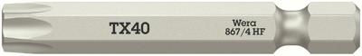 Wera 867/4 TORX® HF bits met vasthoudfunctie, TX 40 x 50 mm - 05060511001 Wera 867/4 TORX® HF bits met vasthoudfunctie, TX 40 x 50 mm - 05060511001