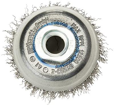 Wolfcraft Komborstel | Gevlochten | M14 | Ø70mm | 1 stuk - 2107000