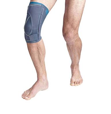 Push Sports 6435 Kniebrace - Antraciet - S - thumbnail