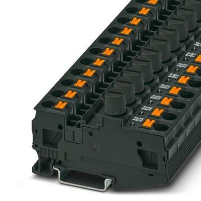 Phoenix Contact 3025044 Zekering-serieklem Zwart 25 stuk(s)