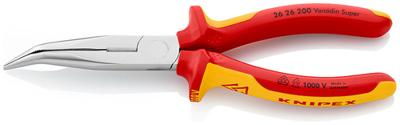 Knipex 26 26 200 Telefoontang 45° + Zijsnijder 200mm VDE - thumbnail