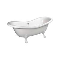 Vrijstaand Bad Sapho Charleston 188x80x71 cm Wit met Leeuwenpoten - thumbnail