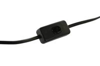 Bureaulamp Home ESPRIT Crème Keramiek 50 W 220 V 40 x 40 x 76 cm - thumbnail