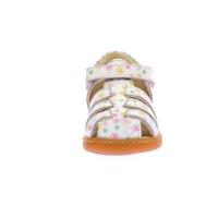 Baby lederen sandalen Bigflo KICKERS® wit - thumbnail