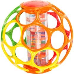 BRIGHT STARS Oball Easy-Grip Rain Stick BPA-vrij babyspeelgoed, rood, geel, groen en blauw, voor pasgeborenen BRIGHT STARS Oball Easy-Grip Rain Stick BPA-vrij babyspeelgoed, rood, geel, groen en blauw, voor pasgeborenen