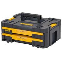 DeWalt koffer TSTAK Box IV met 2 ondiepe lades DWST1-70706 - thumbnail