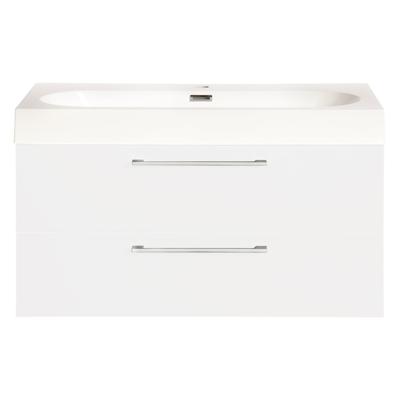 Differnz Somero badmeubel set FSC 80 cm hoogglans wit