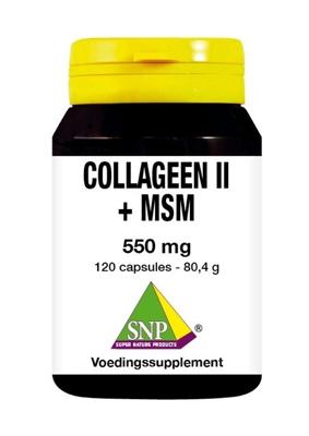 SNP Collageen II + MSM 120 Capsules