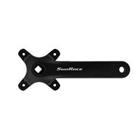 SunRace crankset FCM800 175 mm 10 12S zwart 2 delig - thumbnail