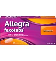 Allegra Fexotabs 120mg Tabletten - thumbnail